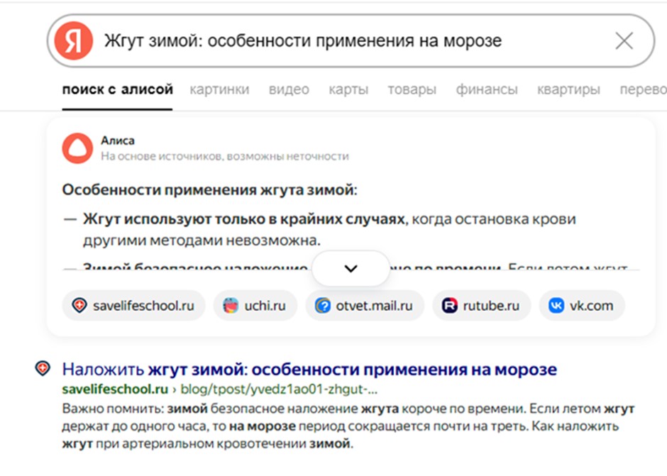 Как мы превратили блог школы «Спасти жизнь» в источник поискового трафика - Маркетинговое агентство VKUSNO risunok4 - 4